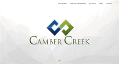 Desktop Screenshot of cambercreek.com